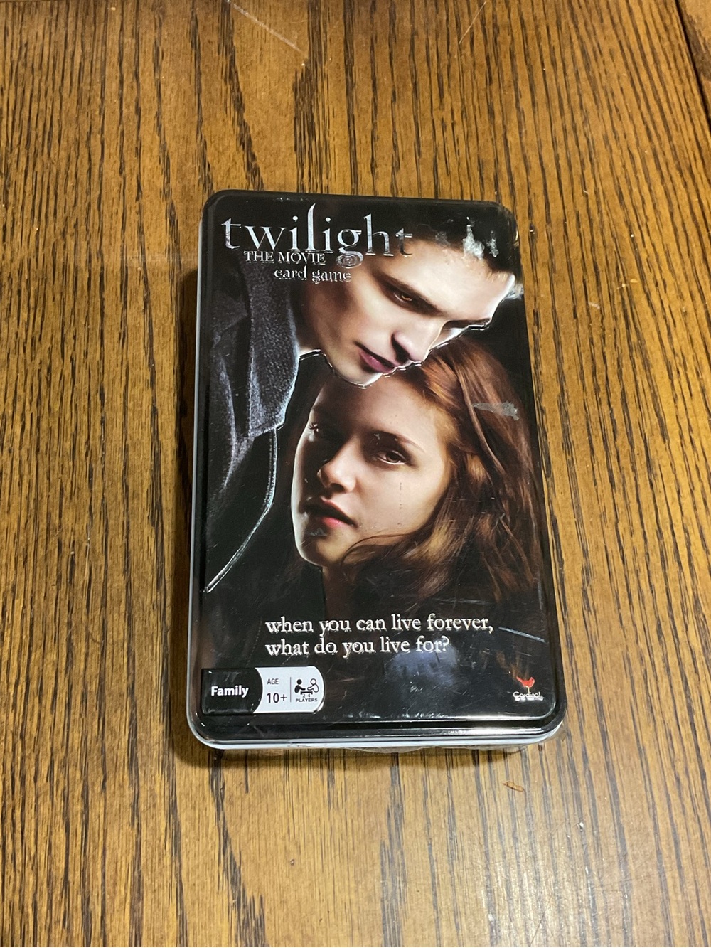 Twilight The Movie Card Game Tin
